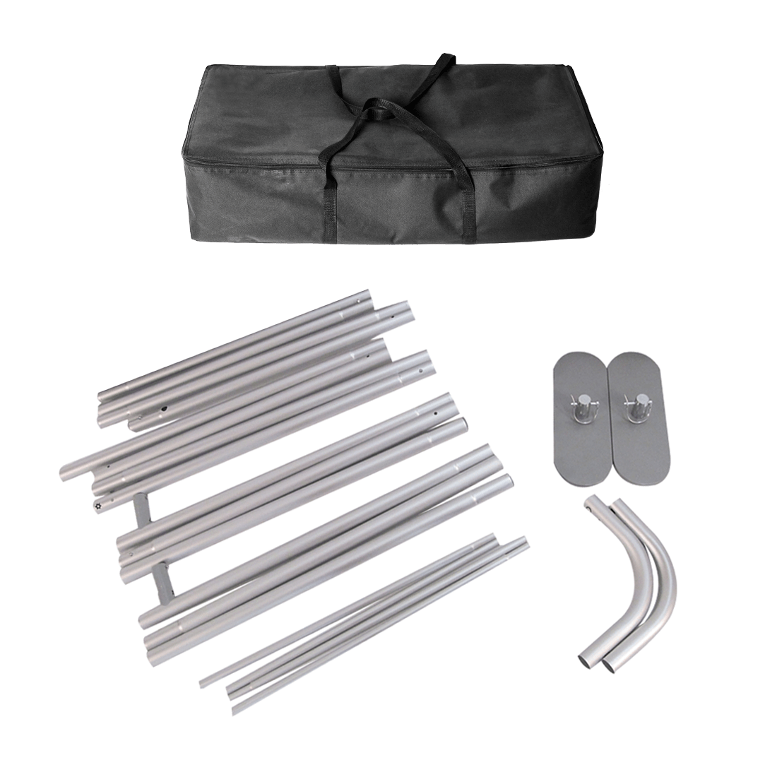 10x8 Backdrop Banner Tube Kit Single-Sided (C/R)