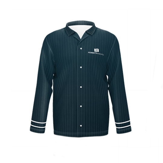 Adults Button-Up Pajama Top C/R