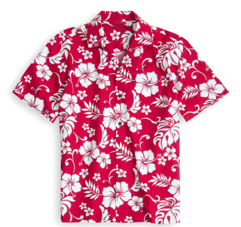 MEN'S TROPICAL SHIRT POLY C/R
