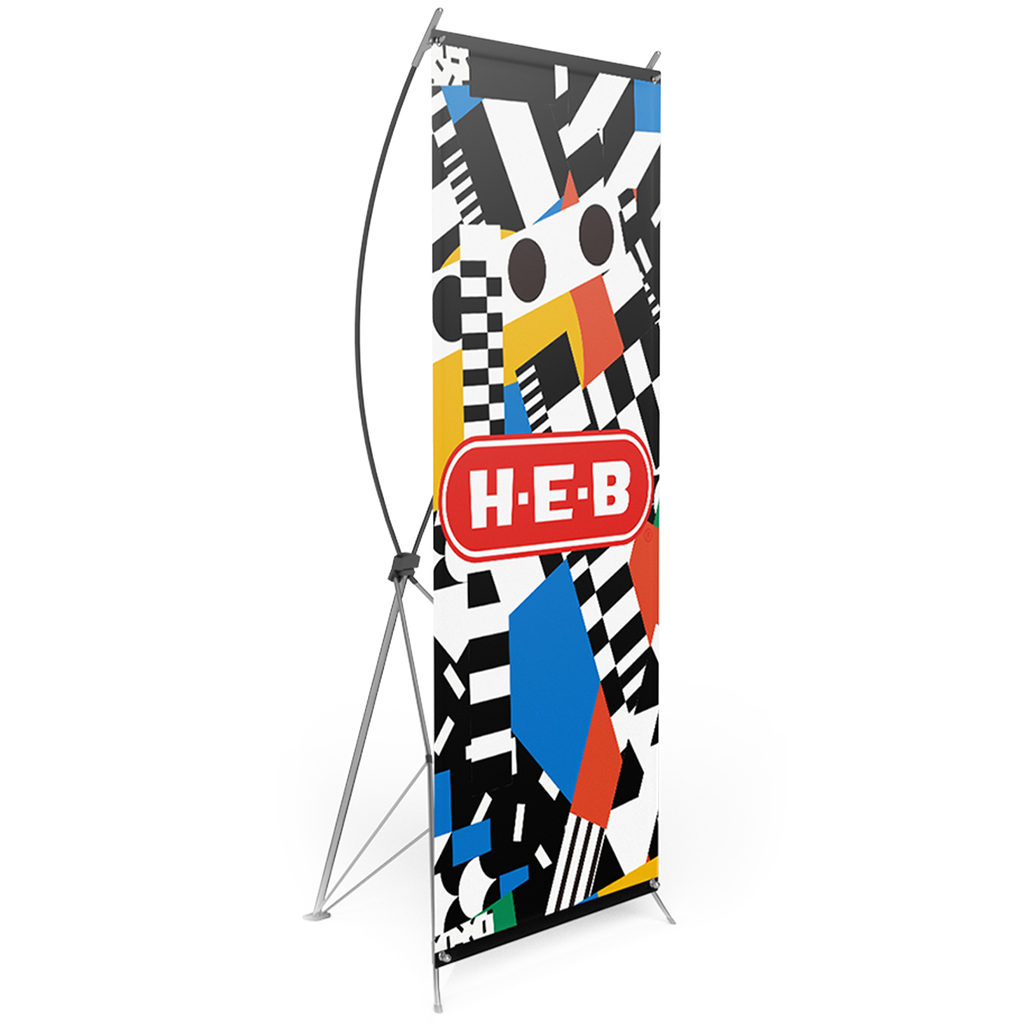 32"x72" Tripod X Banner (C/R)