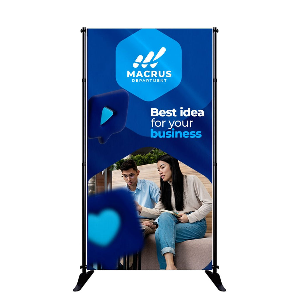 4' x 8' Step & Repeat Banner Graphic only