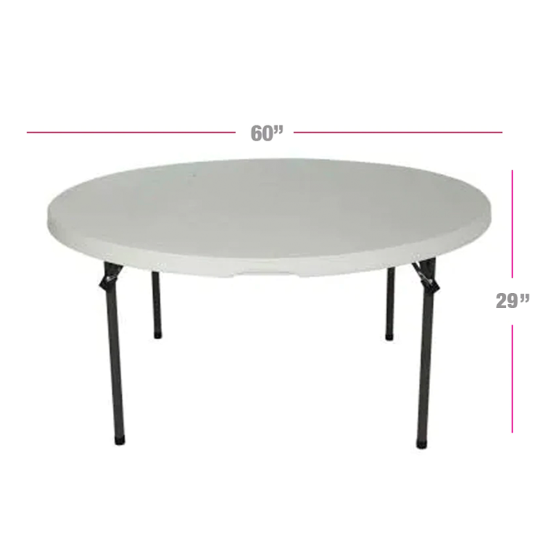 60" x 60" Round Tablecloth C/R