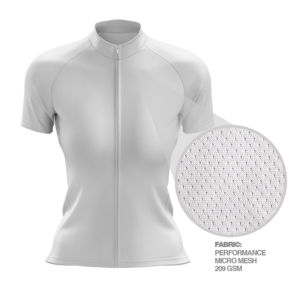 Women’s Full Zip Short Sleeve Cycling Jersey (C/R)