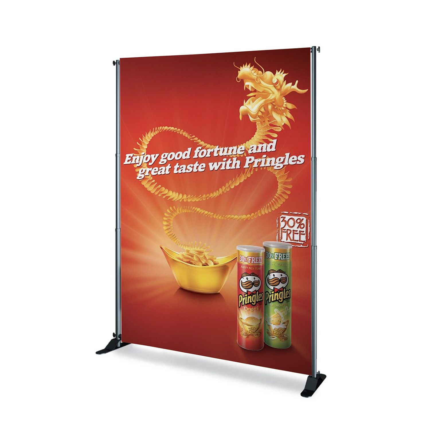 6'x8' Backdrop Replacement Graphic Banner Only (C/R)
