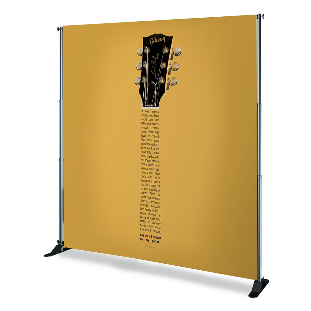 8'x8' Backdrop Replacement Graphic Banner Only (C/R)