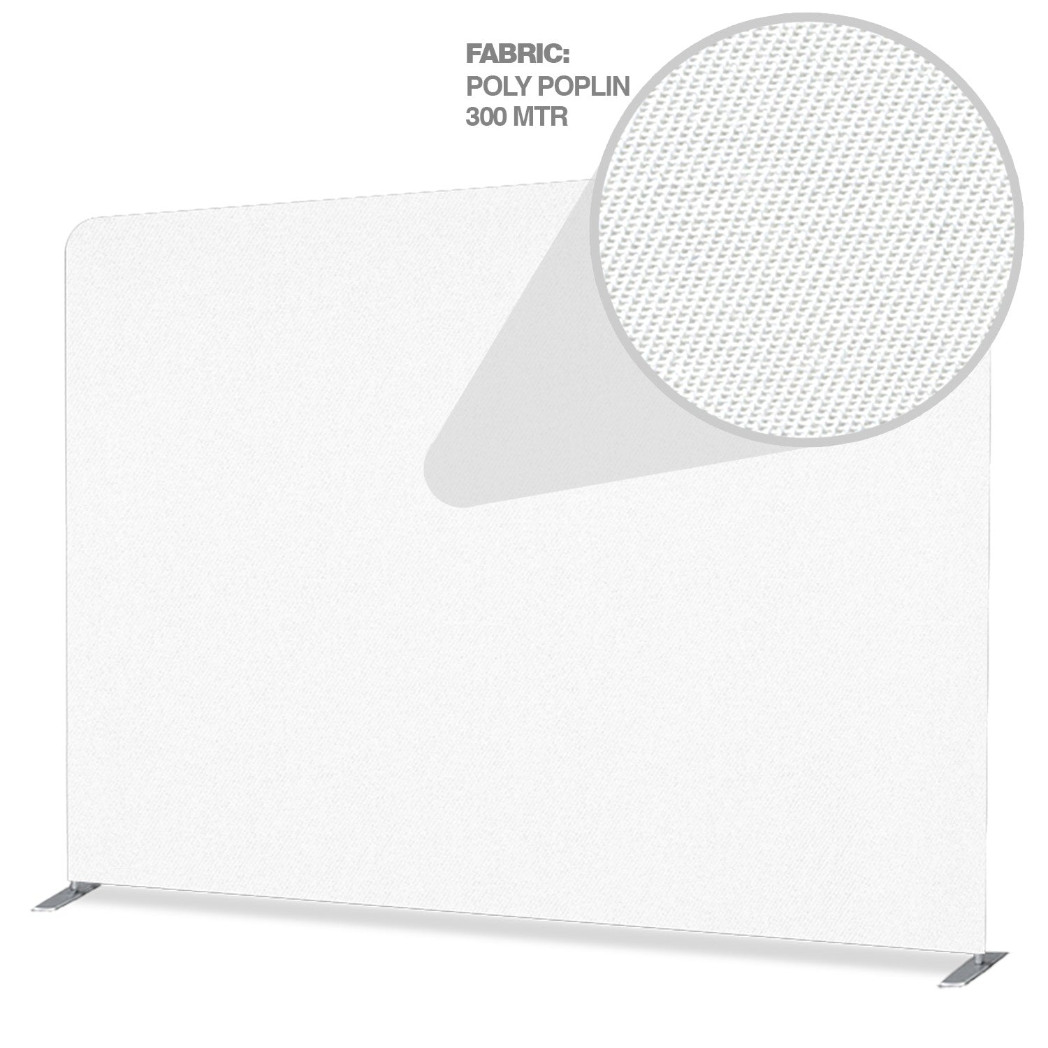 10x8 Backdrop Banner Tube Kit Single-Sided (C/R)