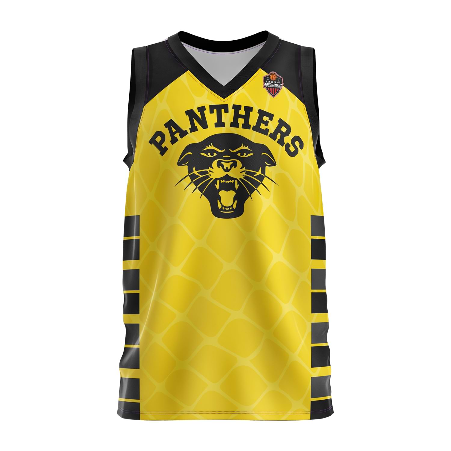 white and yellow basketball jersey
