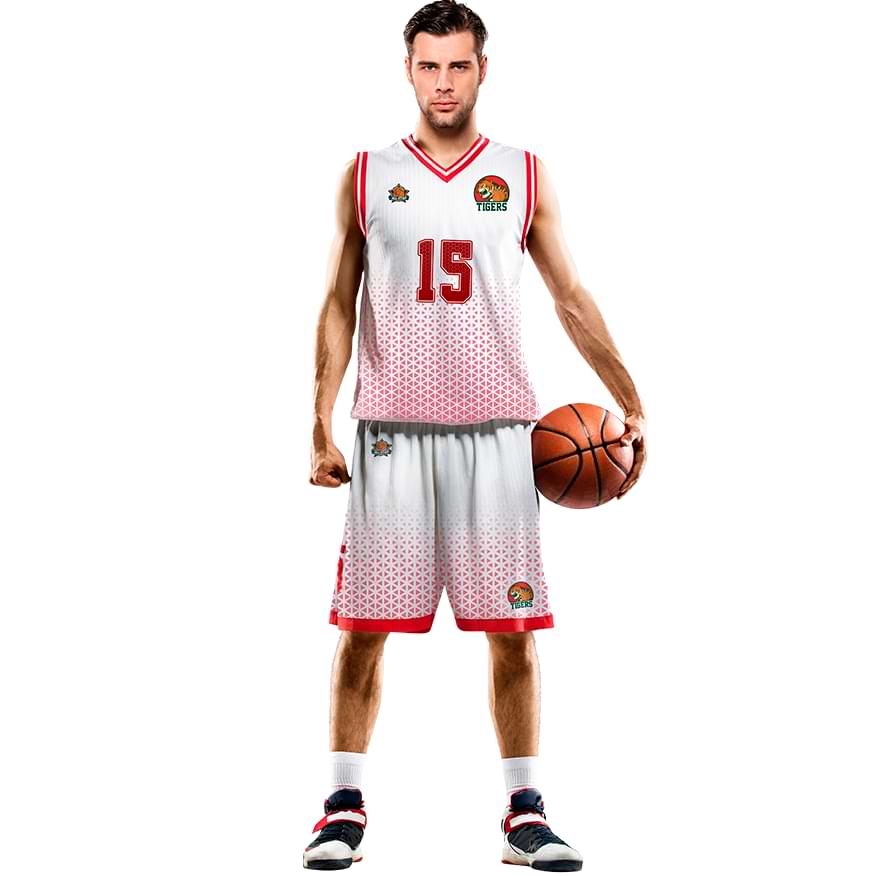 Tigers Custom Dye Sublimated Basketball Jersey