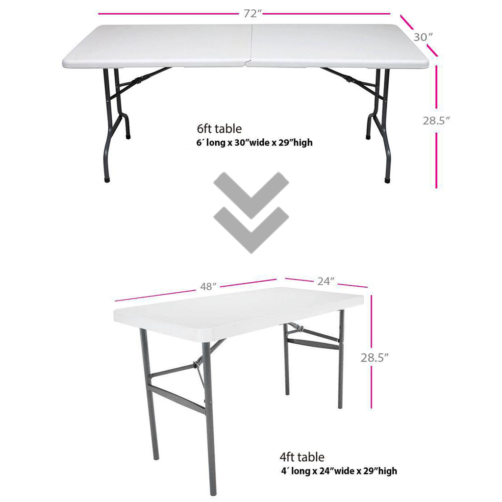 6ft. Convertible Table Cover (C/R)