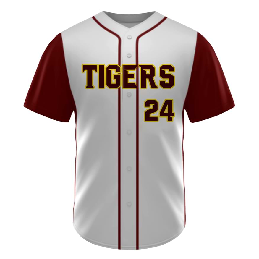 Custom Baseball Jersey, Fully Sublimated XL