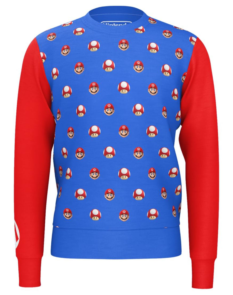 MEN'S SET-IN SLEEVE CREWNECK SWEATSHIRT C/R